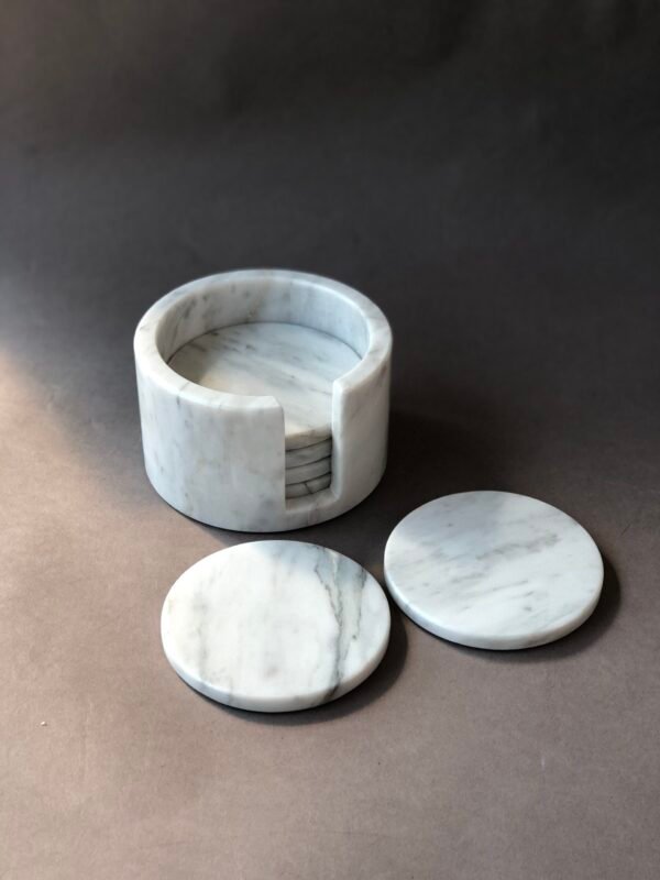 Set de portavasos redondo